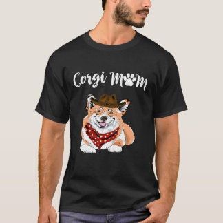 6 Corgi Mom T-Shirt