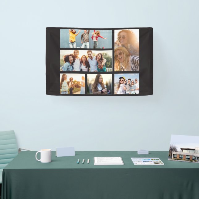 6 Custom Template Photo Collage Banner (Tradeshow)