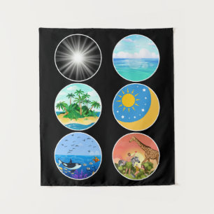 6 Days of Creation – Genesis 1-2 School Teacher  Tapestry