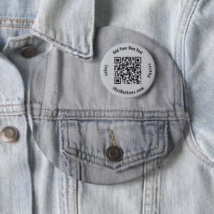 6 Inch Huge Button Custom