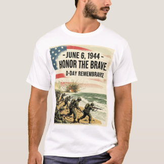 6 juin T-shirt commémoratif du jour J