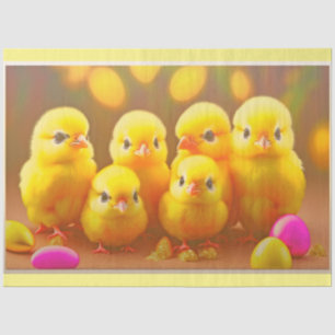 6 Little Easter Chicks Collection Tissue Paper