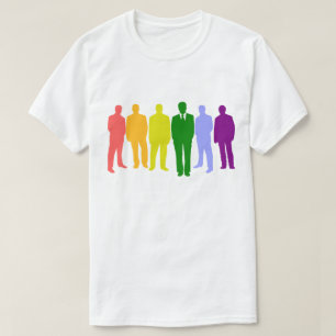6 MEN (RAINBOW FLAG) Sport Tek T-Shirt
