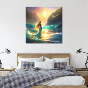 #6 Mermaid Life Canvas Print