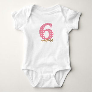 6 Months old bodysuit