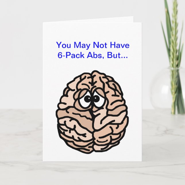 6-Pack Mind Funny Father's Day Card to Customize (Front)