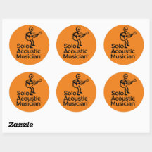 6 Pack of Round SAM Stickers 3" Diameter