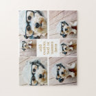 6 Photo Collage Minimalist - gold and white