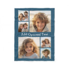 6 Photo Collage Optional Text -- CAN Edit Colour