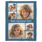 6 Photo Collage Optional Text -- CAN Edit Colour