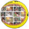 6 Photo Collage Yellow Player Number Team Name