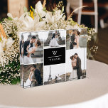 6 Photo Gallery Personalized Block<br><div class="desc">Display your cherished memories with this stunning 6-photo personalized acrylic block! A sleek,  modern keepsake perfect for home or office,  it beautifully showcases your favourite photos in vivid clarity. Customize yours today for a unique gift or decor piece!</div>