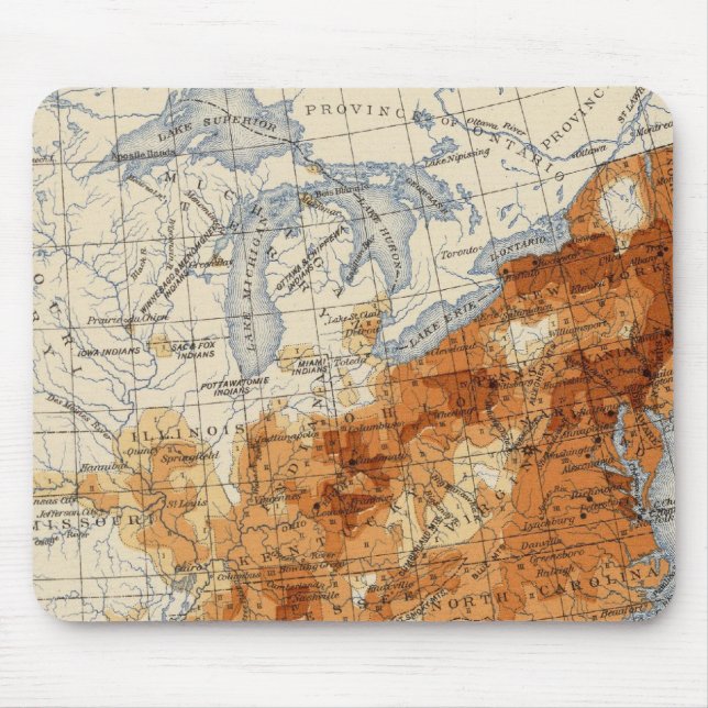 6 Population 1830 Mouse Pad (Front)