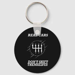 6 Speed Manual Transmission Shift Pattern Keychain