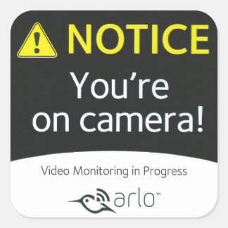 6 Stickers Arlo 3x3 originaux