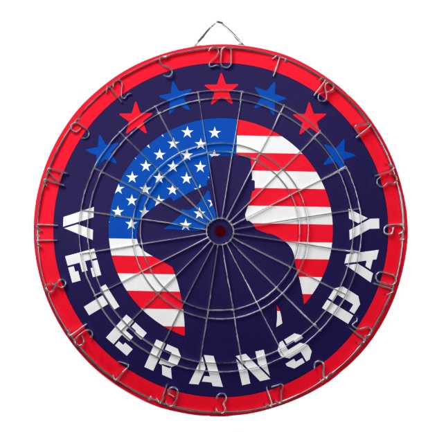 #6  Veterans Dart Board  (Front)