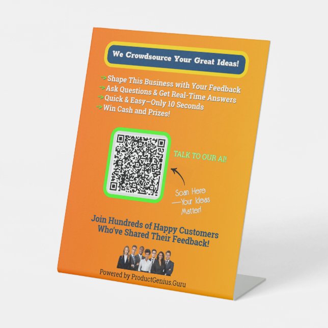 6 x 8 Pedestal Master Sign (Front)