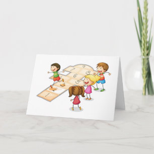 **6 YEAR OLD CHILD'S BIRTHDAY** CARD