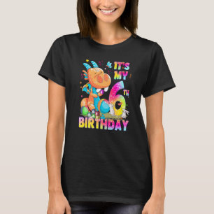 6 Year Old Girls Teens Cute Little Dragon 6th Bir T-Shirt