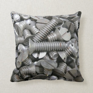 6BA Bolts Throw Pillow