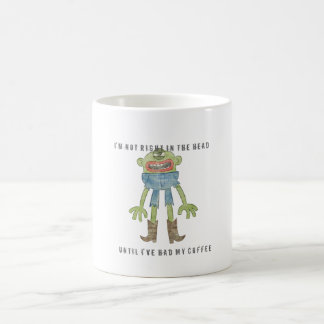 6D NOT RIGHT COFFEE MUG  [WHITE]