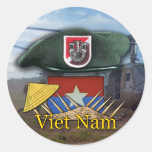 6e Sticker des forces spéciales green berets vietn