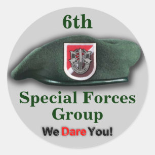 6e Sticker pour les vétérans des forces spéciales 