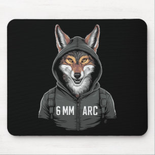 6mm Arc Coyote Shooting Sports Hunting Mouse Pad