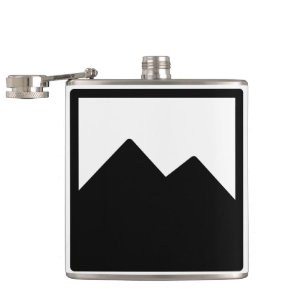 6oz. Vinyl-wrapped Flask Template