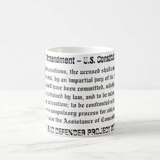 6th Amendment Mug