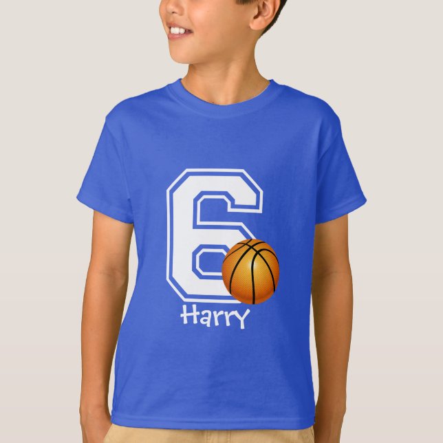 6th Birthday boy soccer personalized-2 T-Shirt (Front)