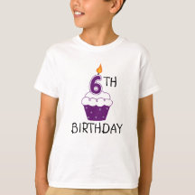 6th Birthday Kids T-Shirt