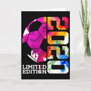 6th Birthday Soccer Limited Edition  Card