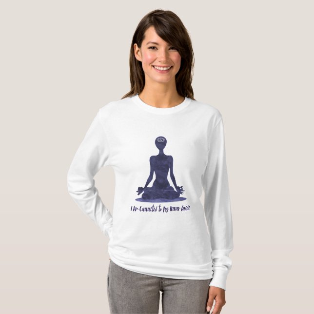 6th Chakra Third Eye Ajna Tee Shirt Inner Guide (Front Full)