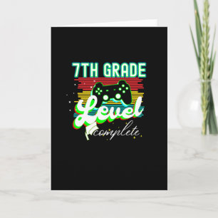 6th Grade Graduation Gamer Graduation Card