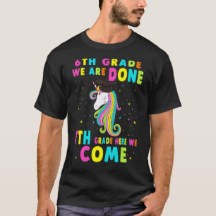 6th Grade Graduation Magical Unicorn T-Shirt