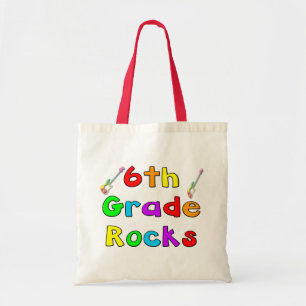 6th Grade Rocks Tote Bag