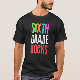 6th Grade Squad School Teacher Student Sixth Grade T-Shirt