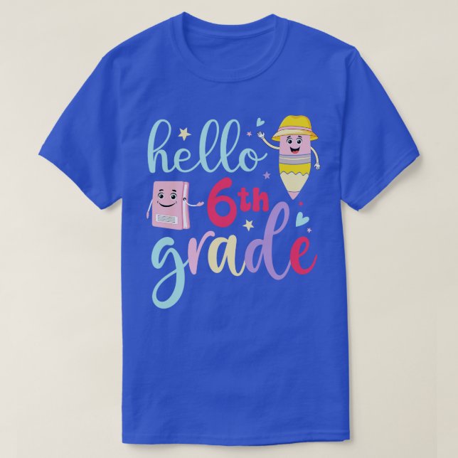6th Grade T-Shirt (Design Front)