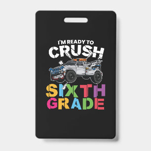 6th Grade Teacher Crush To Sixth Grade Badge