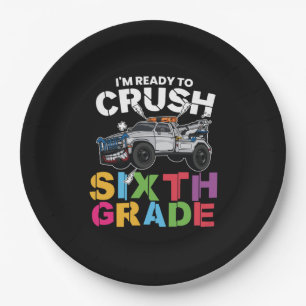 6th Grade Teacher Crush To Sixth Grade Paper Plate