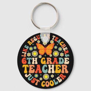 6th Grade Teacher Like A Normal Teacher But Much C Keychain