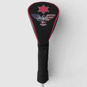 6th Infantry Division “Red Star” Golf Head Cover