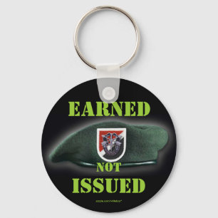 6th special forces flash green berets Keychain