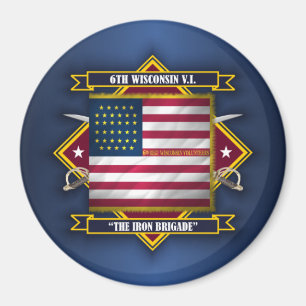6th Wisconsin Volunteer Infantry Magnet