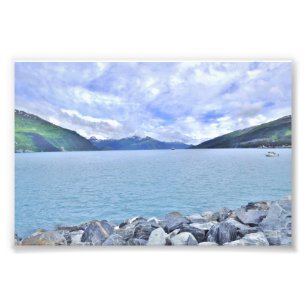  6x4 photo close to Valdez, Alaska Print