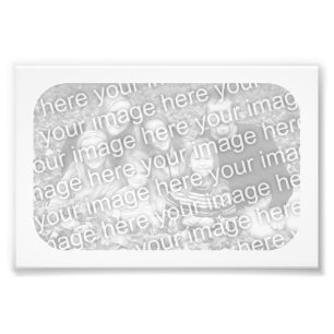6x4 White Frame Photo