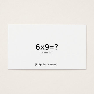 6x9=?