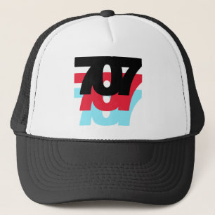 707 Area Code Trucker Hat