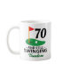 70 and Still Swinging, Funny 70th Birthday Golfer